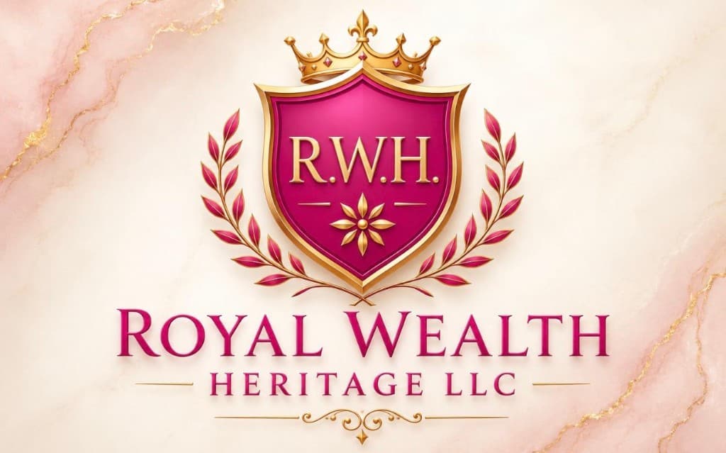 Royal Wealth Heritage LLC — shield logo with crown